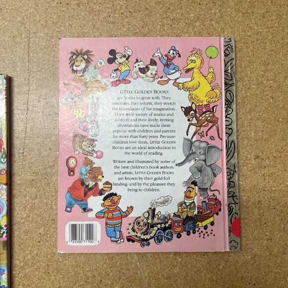 Vintage 1991 Disney's Lady and The Tramp Little Golden Book Hardcover - Picture 4 of 4